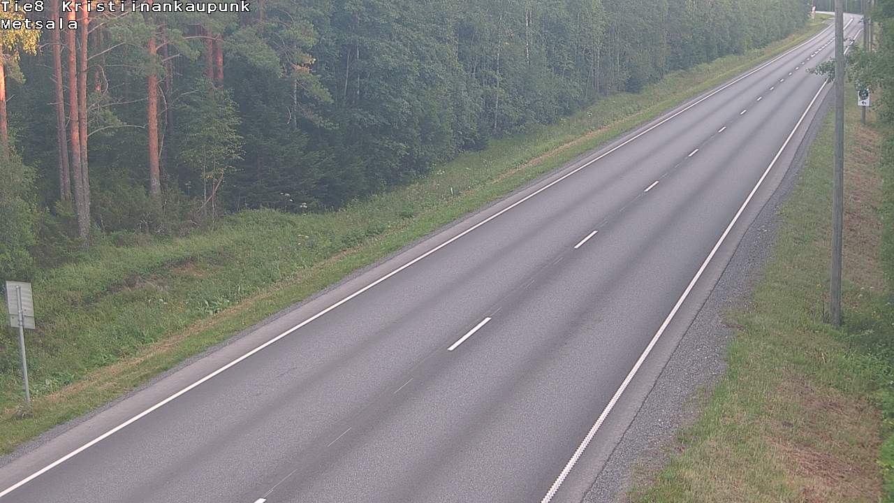 Kelikamerat Kuva Tie 8 Kristiinankaupunki, Metsälä, Kristiinankaupunki, Pohjanmaa