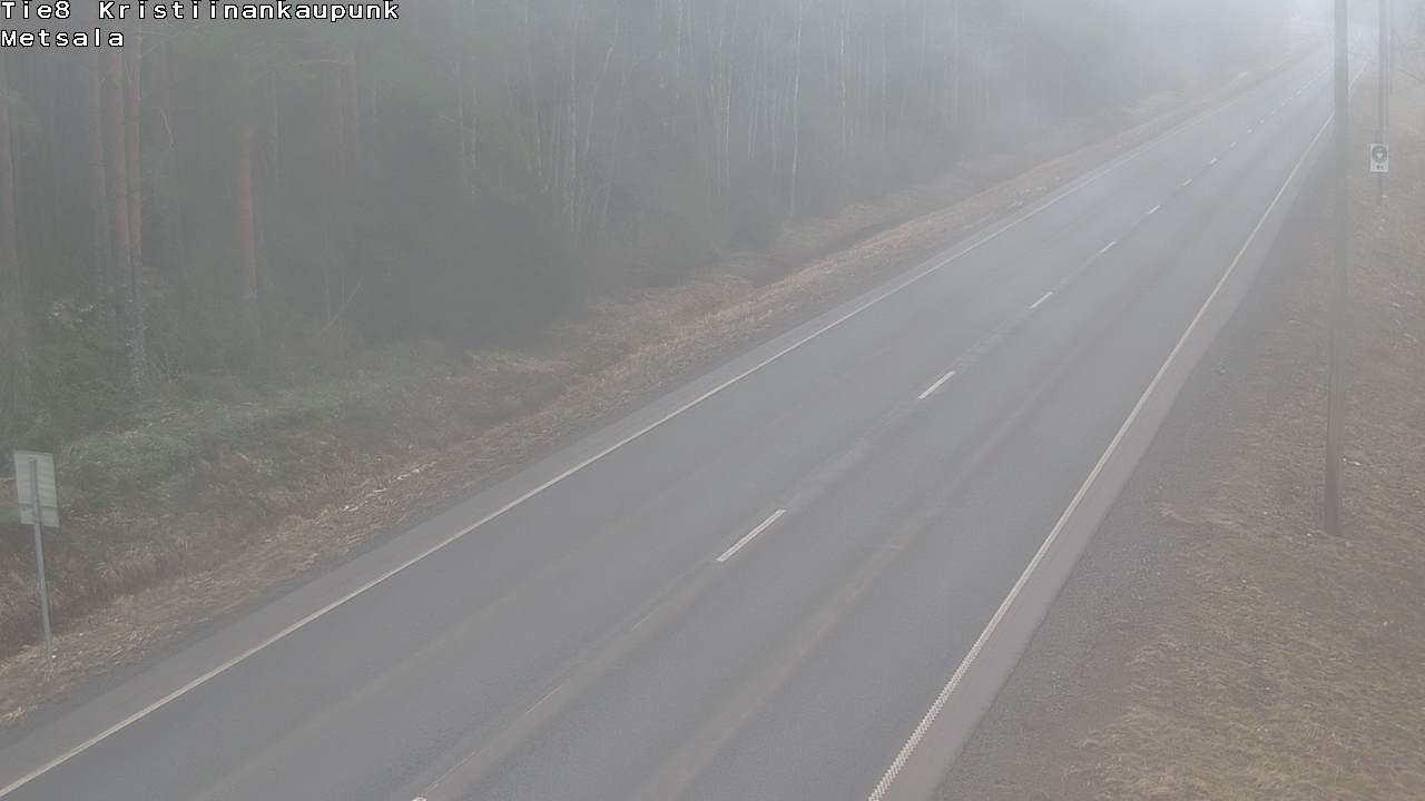 Kelikamerat Kuva Tie 8 Kristiinankaupunki, Metsälä, Kristiinankaupunki, Pohjanmaa