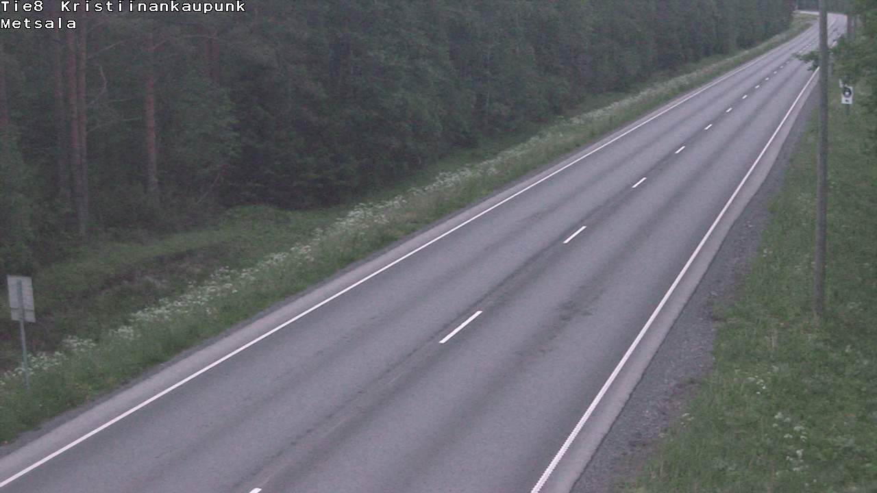 Kelikamerat Kuva Tie 8 Kristiinankaupunki, Metsälä, Kristiinankaupunki, Pohjanmaa