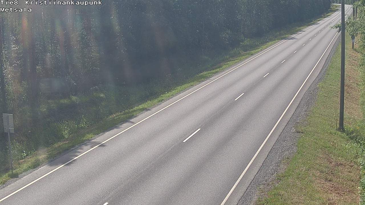 Kelikamerat Kuva Tie 8 Kristiinankaupunki, Metsälä, Kristiinankaupunki, Pohjanmaa