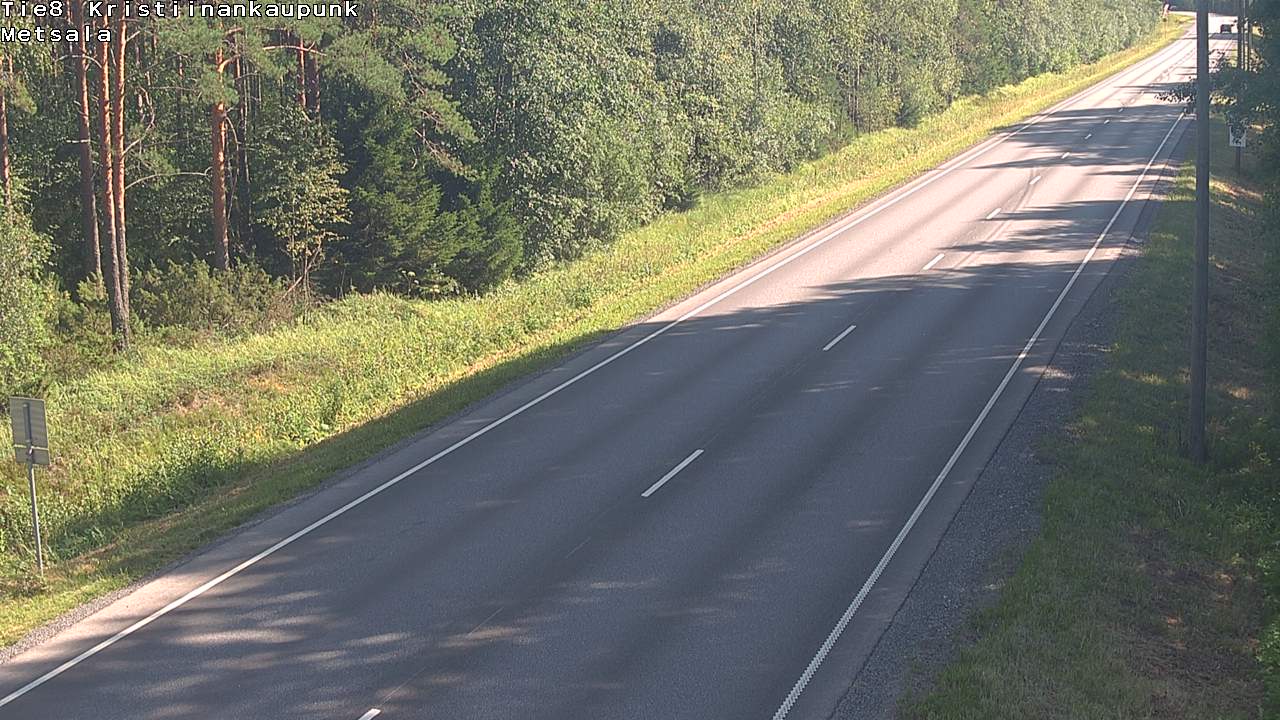 Kelikamerat Kuva Tie 8 Kristiinankaupunki, Metsälä, Kristiinankaupunki, Pohjanmaa