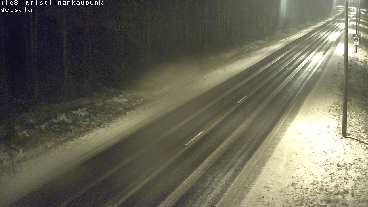 Kelikamerat Kuva Tie 8 Kristiinankaupunki, Metsälä, Kristiinankaupunki, Pohjanmaa