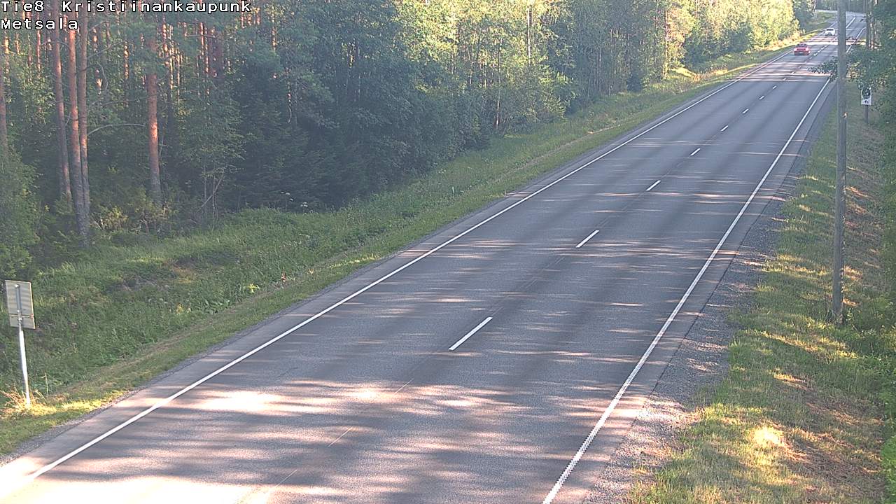 Kelikamerat Kuva Tie 8 Kristiinankaupunki, Metsälä, Kristiinankaupunki, Pohjanmaa