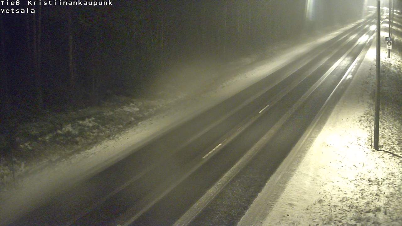 Kelikamerat Kuva Tie 8 Kristiinankaupunki, Metsälä, Kristiinankaupunki, Pohjanmaa