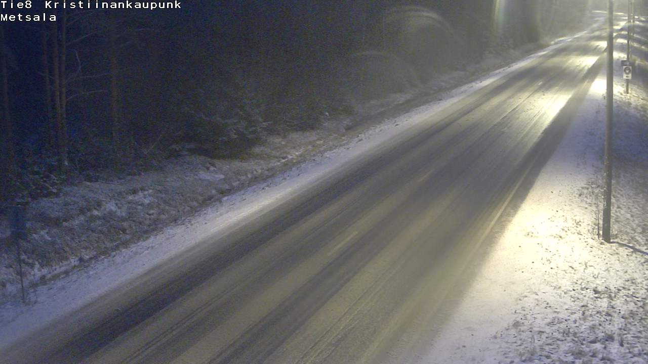 Kelikamerat Kuva Tie 8 Kristiinankaupunki, Metsälä, Kristiinankaupunki, Pohjanmaa