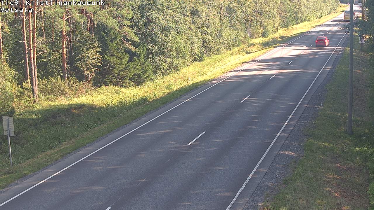 Kelikamerat Kuva Tie 8 Kristiinankaupunki, Metsälä, Kristiinankaupunki, Pohjanmaa