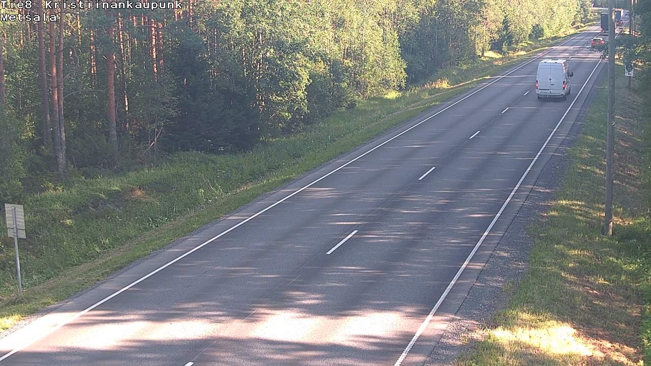 Kelikamerat Kuva Tie 8 Kristiinankaupunki, Metsälä, Kristiinankaupunki, Pohjanmaa
