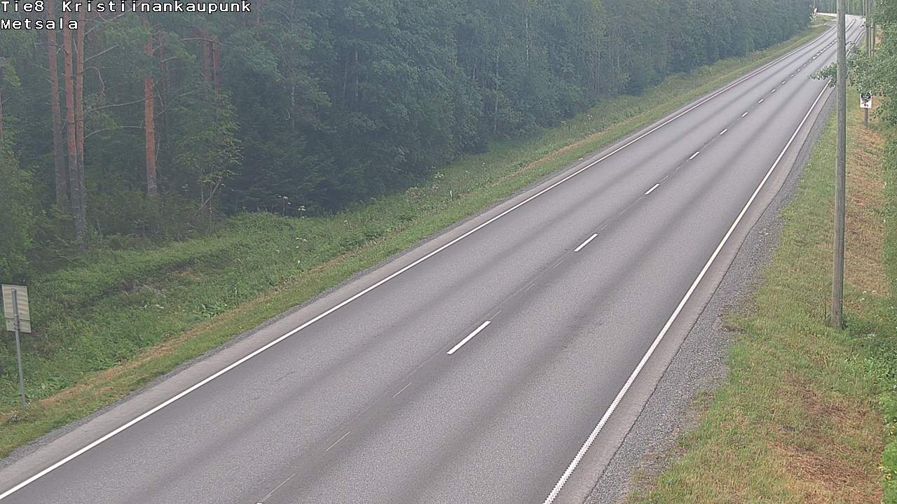 Kelikamerat Kuva Tie 8 Kristiinankaupunki, Metsälä, Kristiinankaupunki, Pohjanmaa