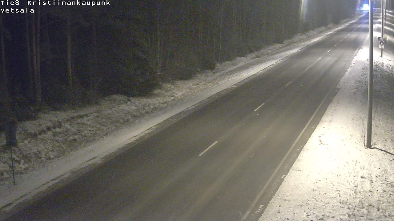 Kelikamerat Kuva Tie 8 Kristiinankaupunki, Metsälä, Kristiinankaupunki, Pohjanmaa