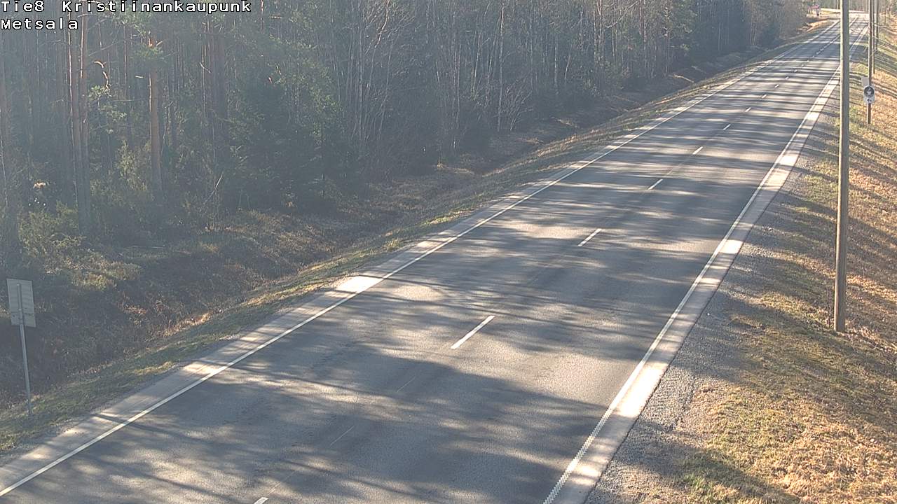 Weather Camera Image Väg 8 Kristinestad, Ömossa, Kristiinankaupunki, Pohjanmaa
