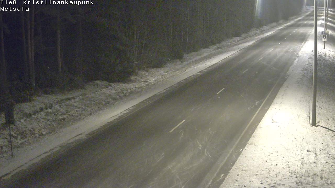 Kelikamerat Kuva Tie 8 Kristiinankaupunki, Metsälä, Kristiinankaupunki, Pohjanmaa