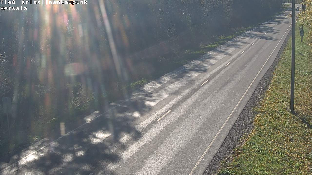 Weather Camera Image Road 8 Kristiinankaupunki Metsälä, Kristiinankaupunki, Pohjanmaa