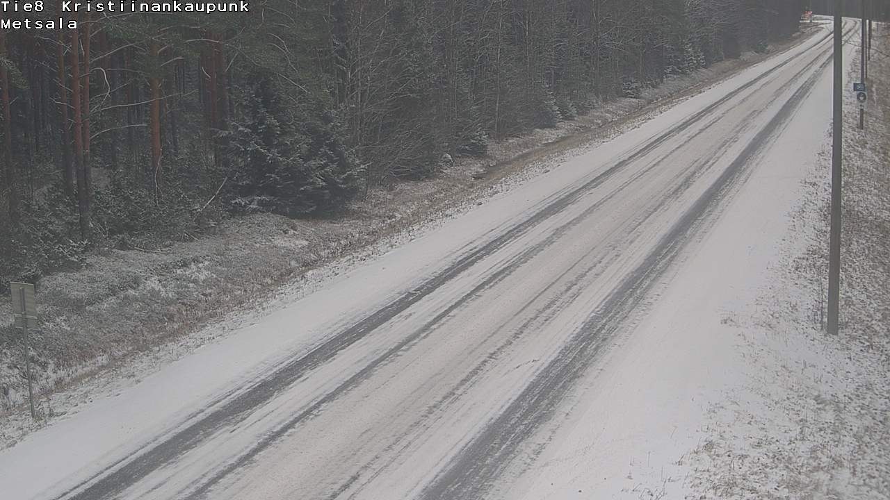 Kelikamerat Kuva Tie 8 Kristiinankaupunki, Metsälä, Kristiinankaupunki, Pohjanmaa