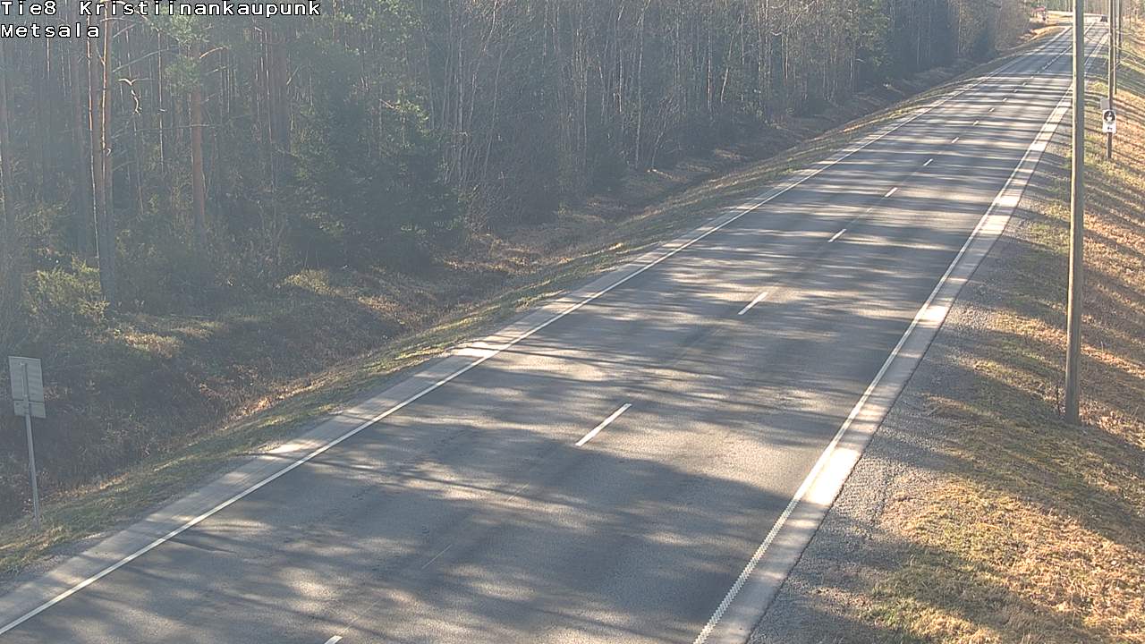 Weather Camera Image Väg 8 Kristinestad, Ömossa, Kristiinankaupunki, Pohjanmaa