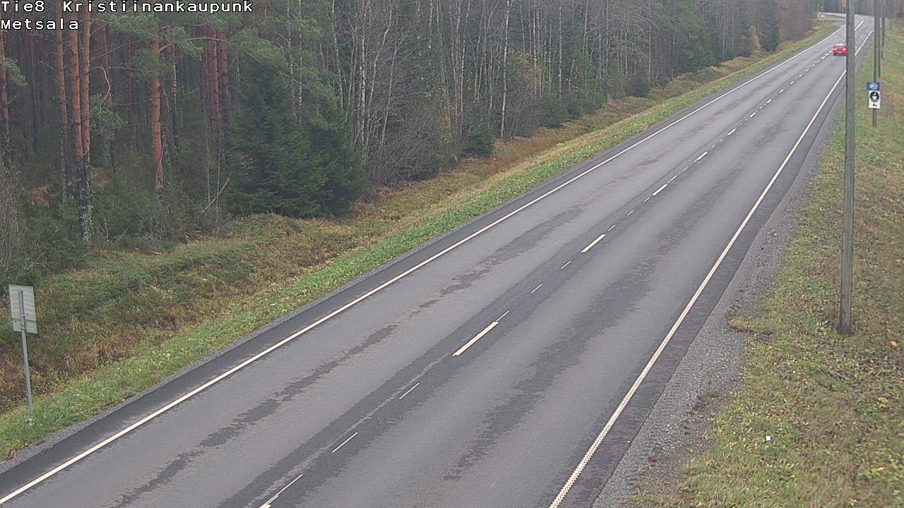 Kelikamerat Kuva Tie 8 Kristiinankaupunki, Metsälä, Kristiinankaupunki, Pohjanmaa