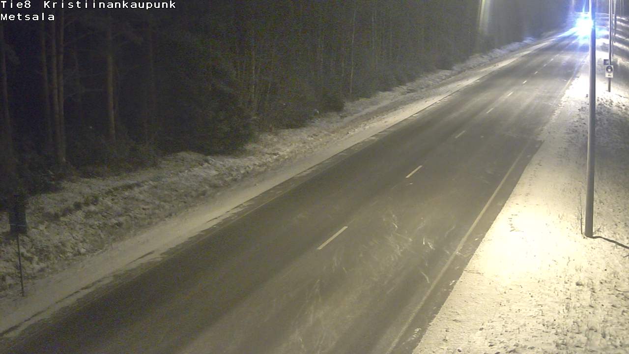 Kelikamerat Kuva Tie 8 Kristiinankaupunki, Metsälä, Kristiinankaupunki, Pohjanmaa