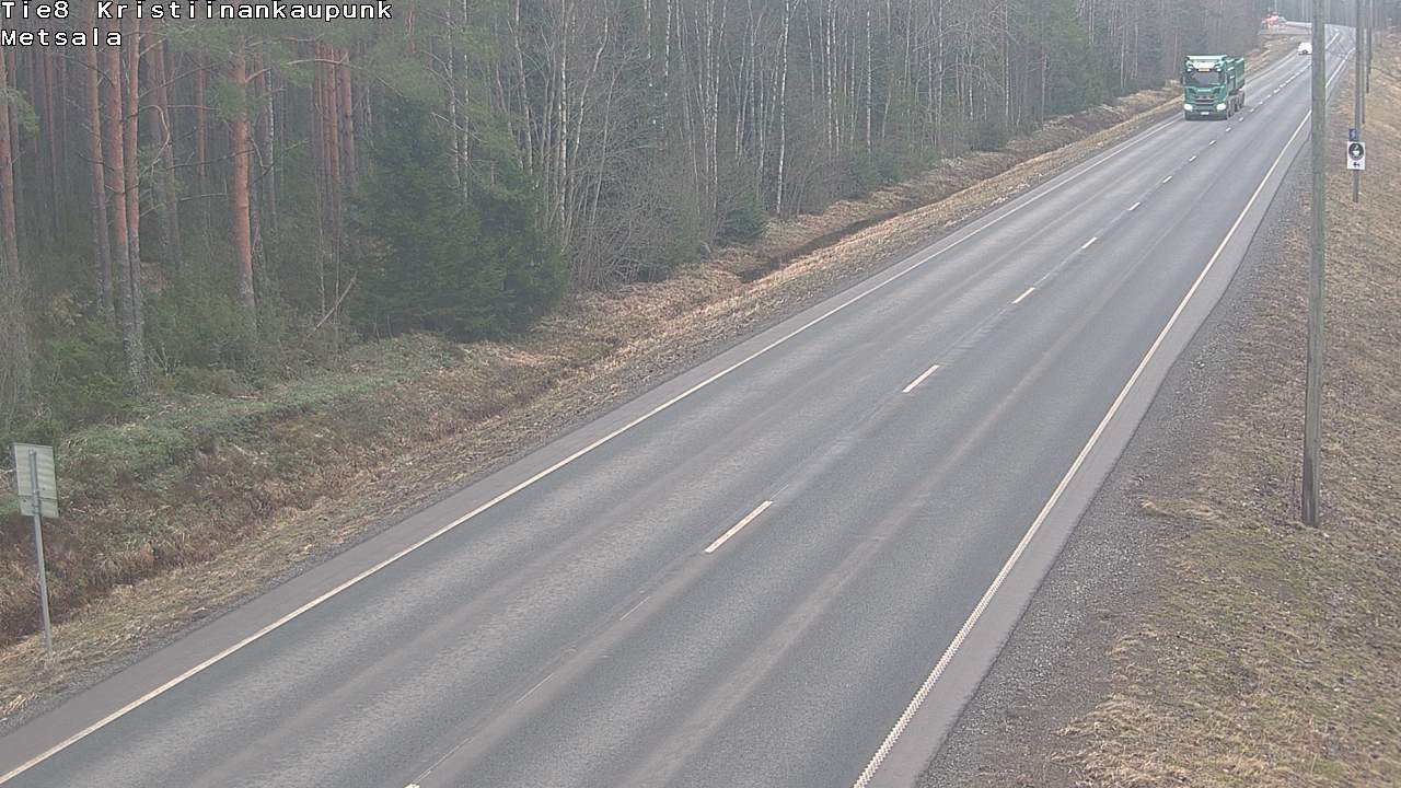 Kelikamerat Kuva Tie 8 Kristiinankaupunki, Metsälä, Kristiinankaupunki, Pohjanmaa