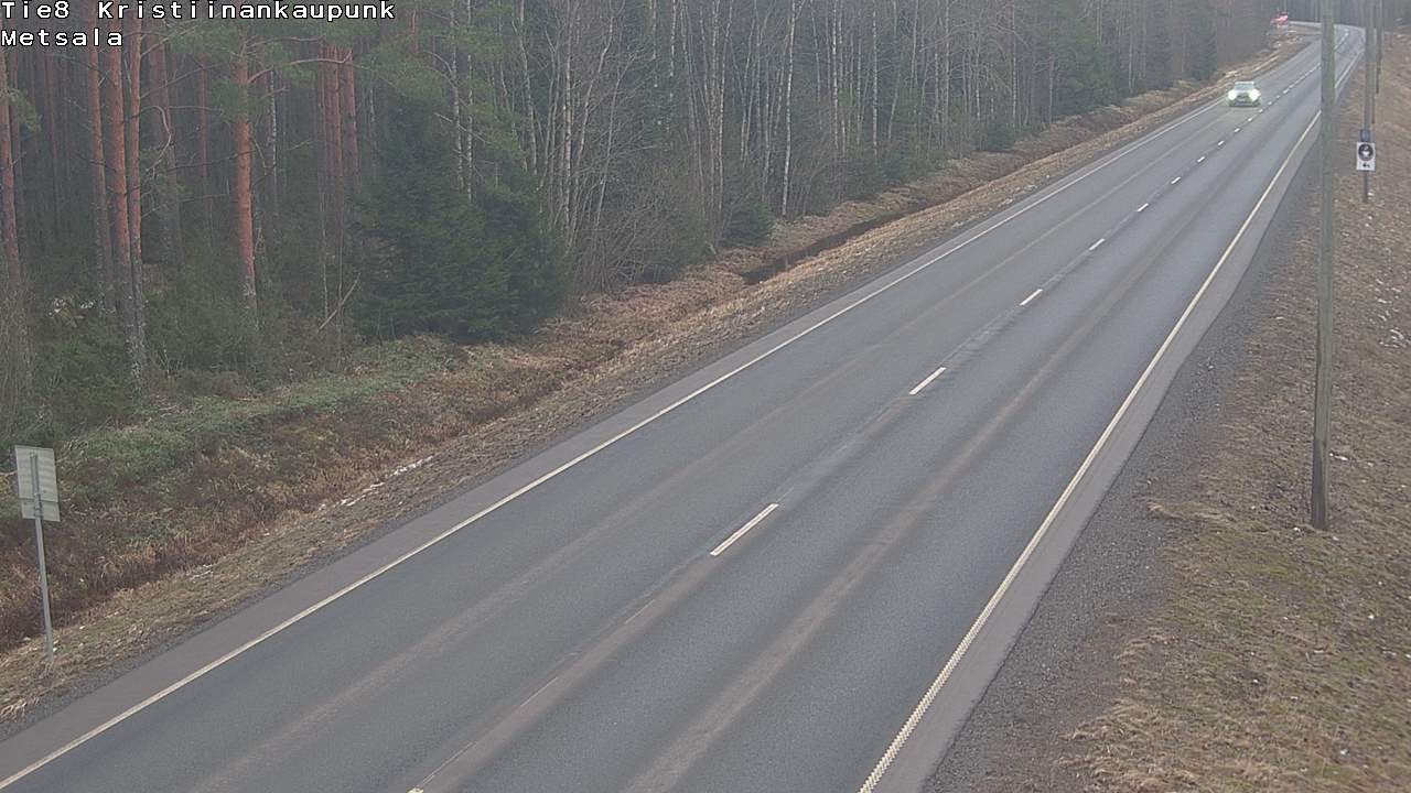 Kelikamerat Kuva Tie 8 Kristiinankaupunki, Metsälä, Kristiinankaupunki, Pohjanmaa