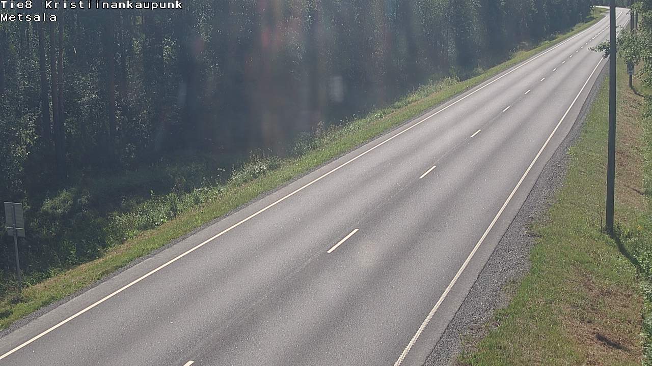 Kelikamerat Kuva Tie 8 Kristiinankaupunki, Metsälä, Kristiinankaupunki, Pohjanmaa