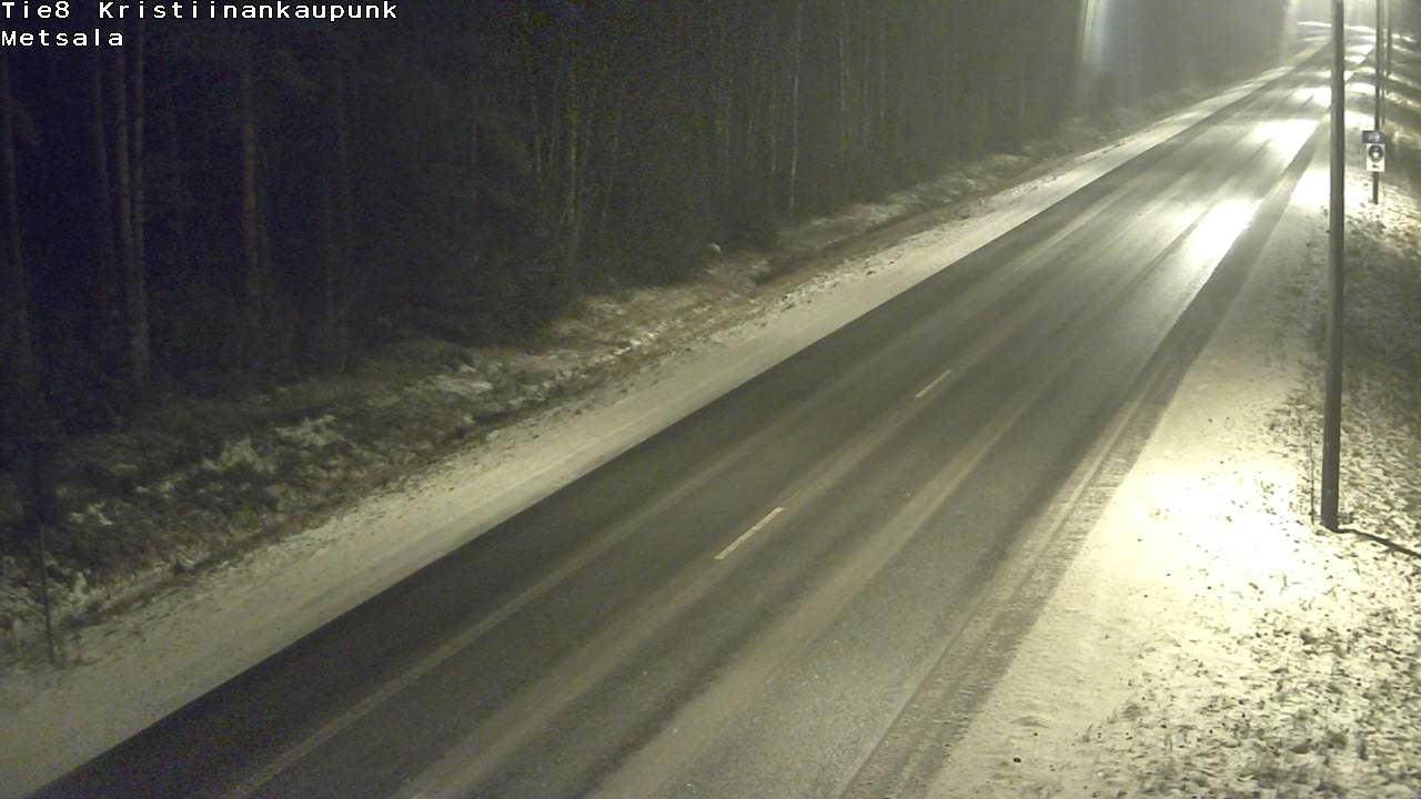 Kelikamerat Kuva Tie 8 Kristiinankaupunki, Metsälä, Kristiinankaupunki, Pohjanmaa