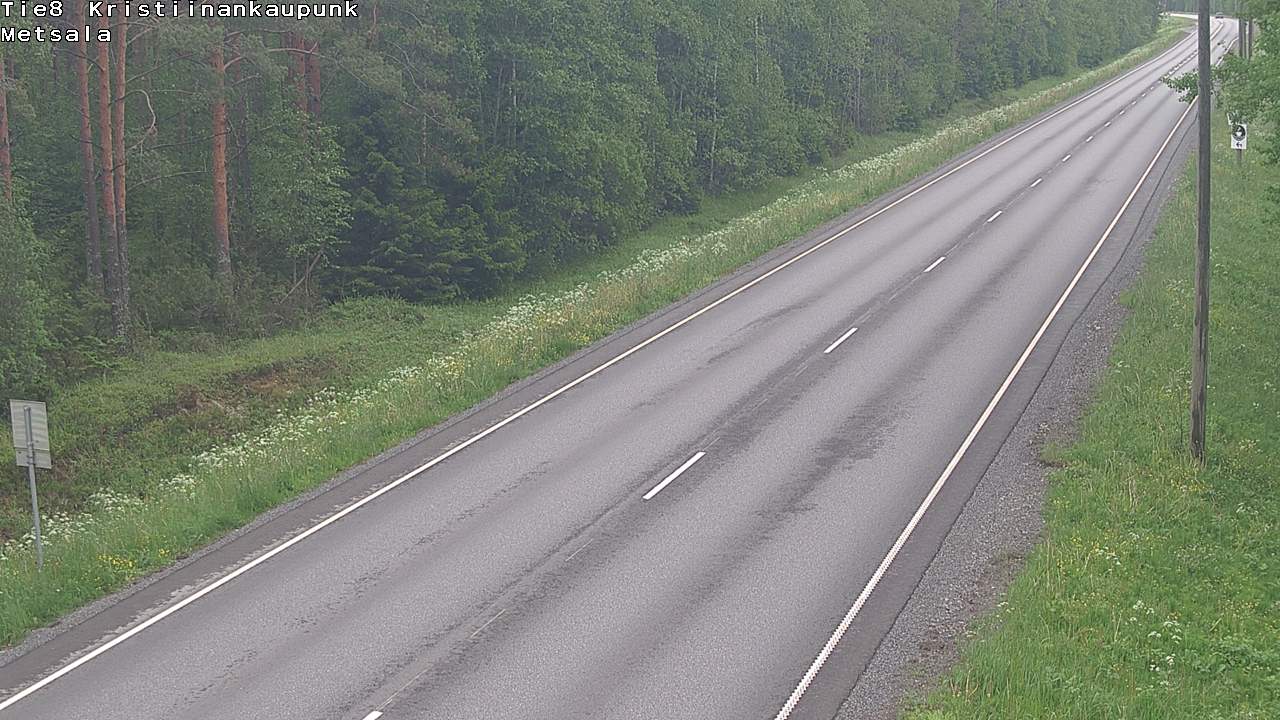 Kelikamerat Kuva Tie 8 Kristiinankaupunki, Metsälä, Kristiinankaupunki, Pohjanmaa
