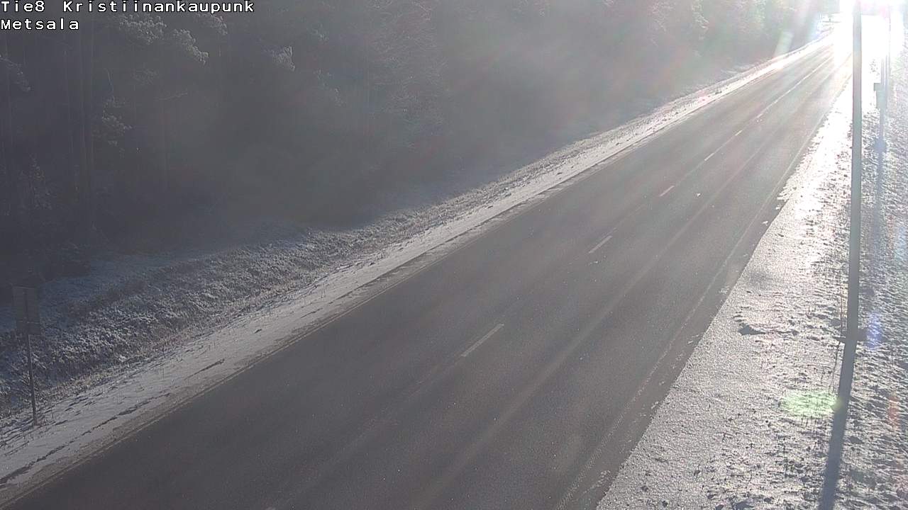 Weather Camera Image Road 8 Kristiinankaupunki Metsälä, Kristiinankaupunki, Pohjanmaa