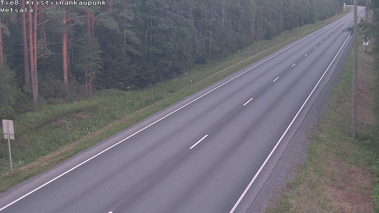 Kelikamerat Kuva Tie 8 Kristiinankaupunki, Metsälä, Kristiinankaupunki, Pohjanmaa