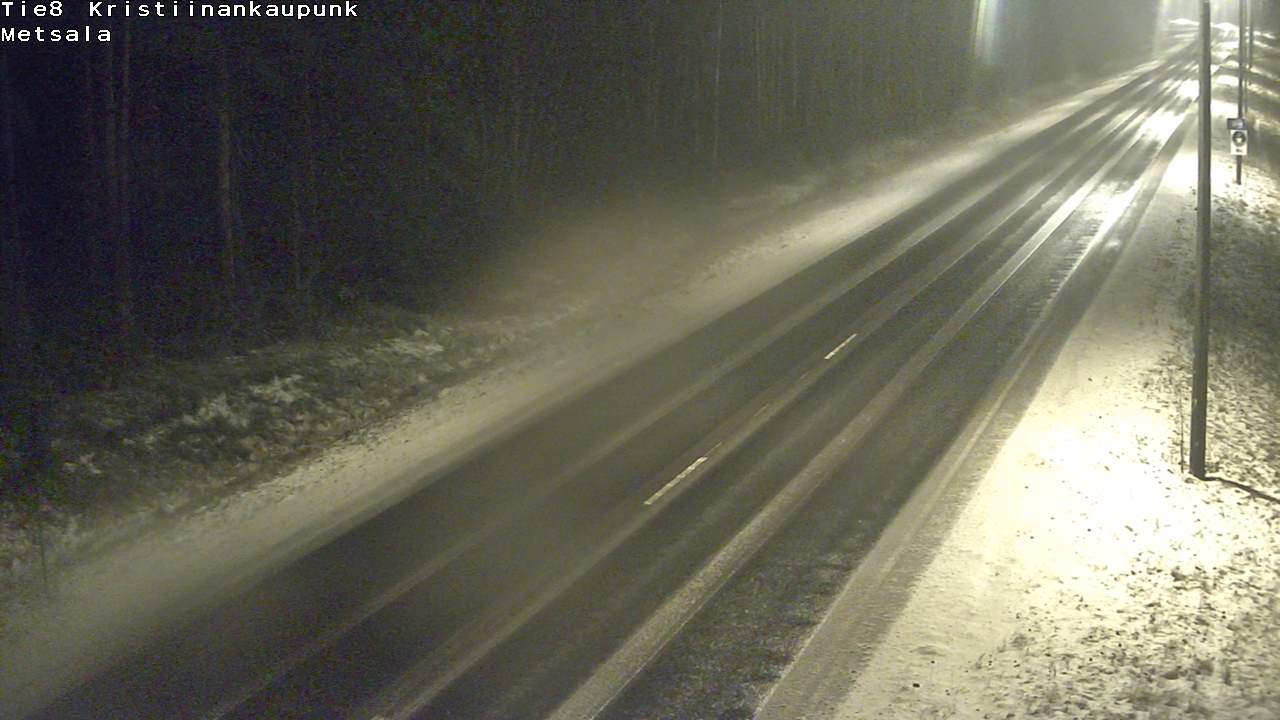 Kelikamerat Kuva Tie 8 Kristiinankaupunki, Metsälä, Kristiinankaupunki, Pohjanmaa