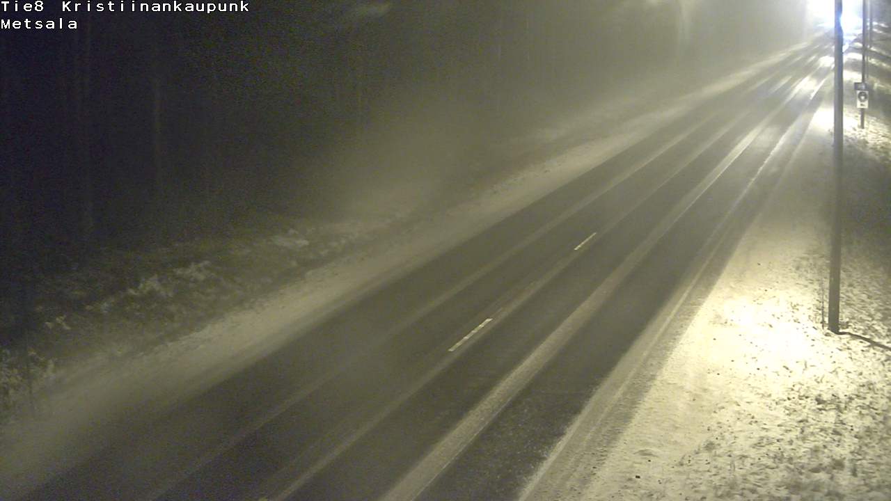 Kelikamerat Kuva Tie 8 Kristiinankaupunki, Metsälä, Kristiinankaupunki, Pohjanmaa