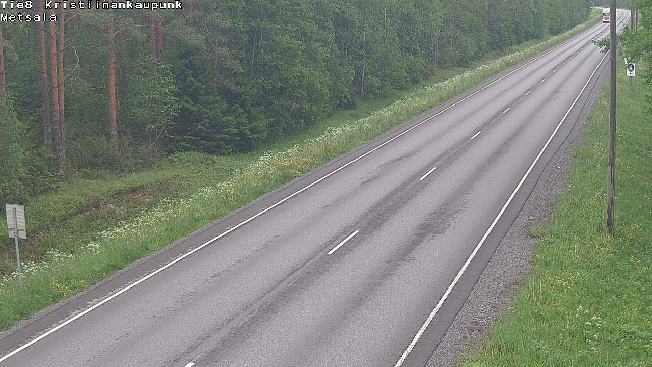 Kelikamerat Kuva Tie 8 Kristiinankaupunki, Metsälä, Kristiinankaupunki, Pohjanmaa