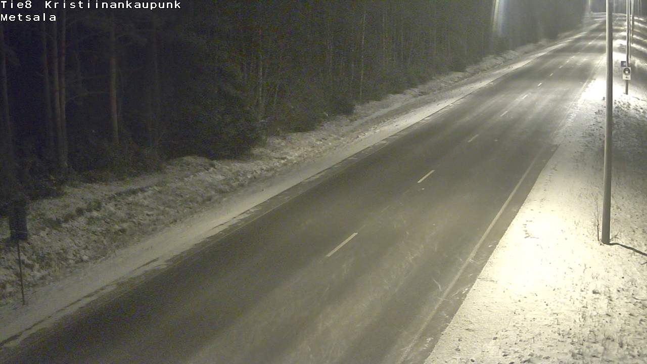 Kelikamerat Kuva Tie 8 Kristiinankaupunki, Metsälä, Kristiinankaupunki, Pohjanmaa