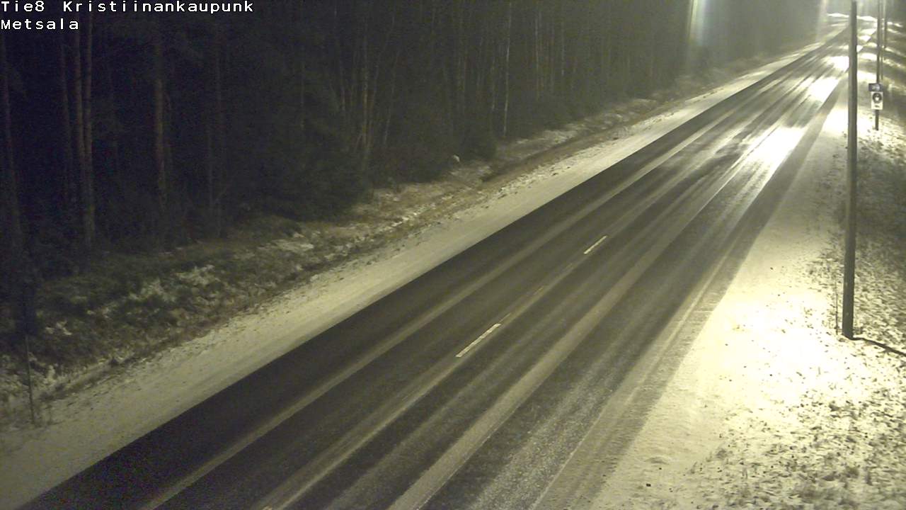 Kelikamerat Kuva Tie 8 Kristiinankaupunki, Metsälä, Kristiinankaupunki, Pohjanmaa