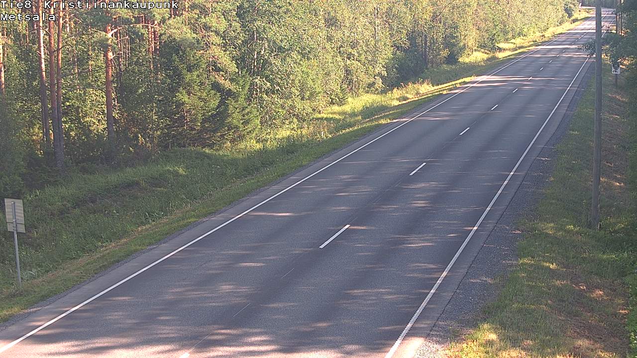 Kelikamerat Kuva Tie 8 Kristiinankaupunki, Metsälä, Kristiinankaupunki, Pohjanmaa