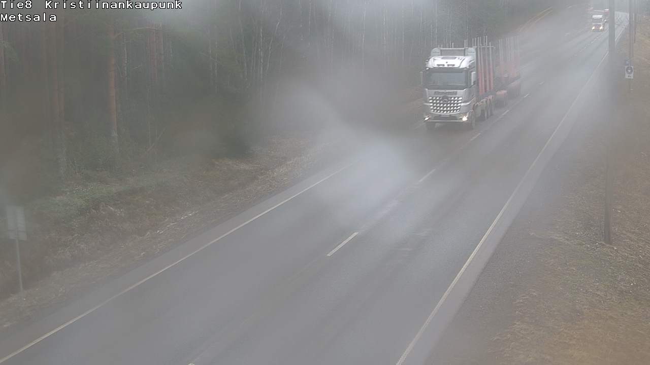 Kelikamerat Kuva Tie 8 Kristiinankaupunki, Metsälä, Kristiinankaupunki, Pohjanmaa