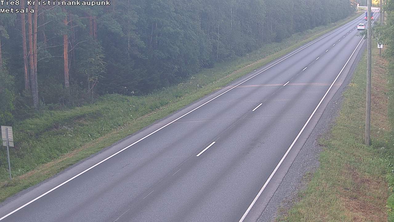 Kelikamerat Kuva Tie 8 Kristiinankaupunki, Metsälä, Kristiinankaupunki, Pohjanmaa