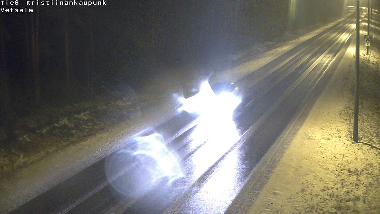 Kelikamerat Kuva Tie 8 Kristiinankaupunki, Metsälä, Kristiinankaupunki, Pohjanmaa