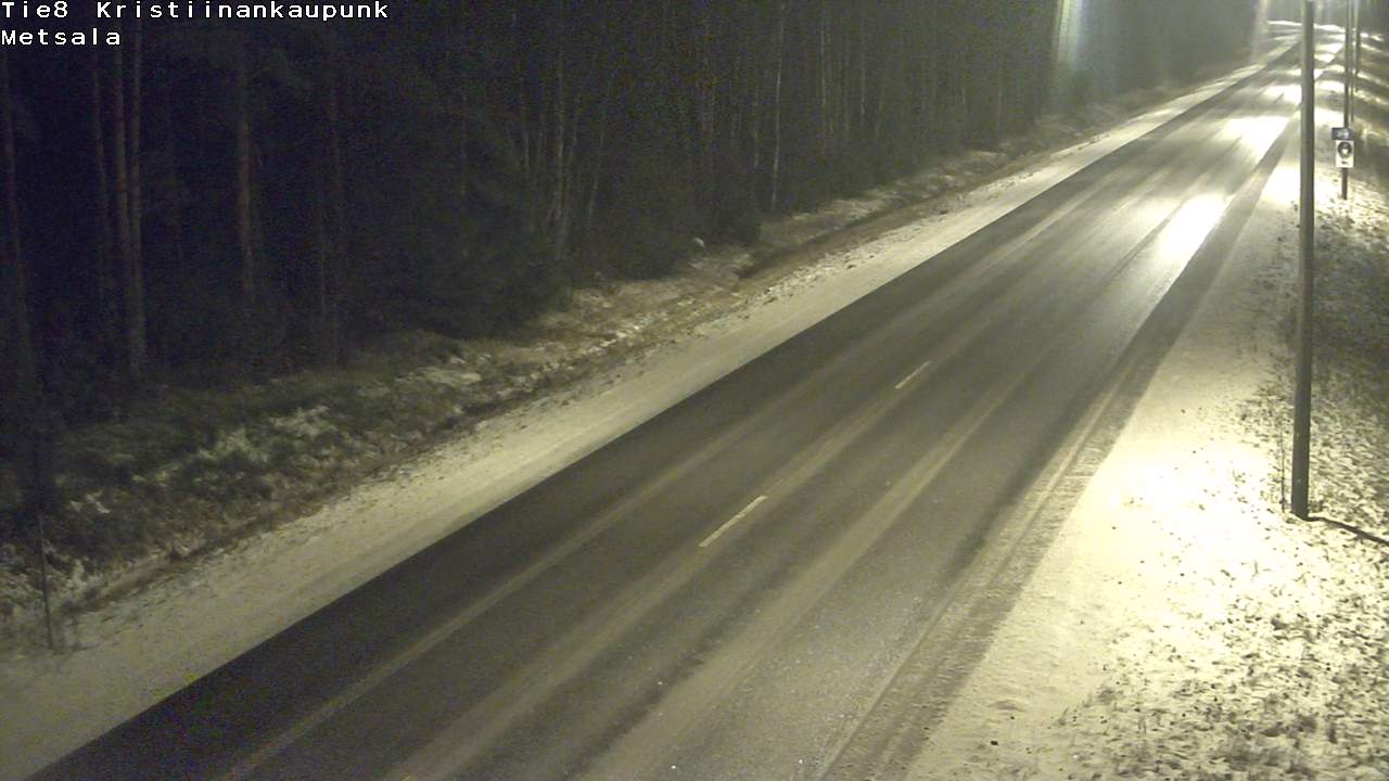 Kelikamerat Kuva Tie 8 Kristiinankaupunki, Metsälä, Kristiinankaupunki, Pohjanmaa