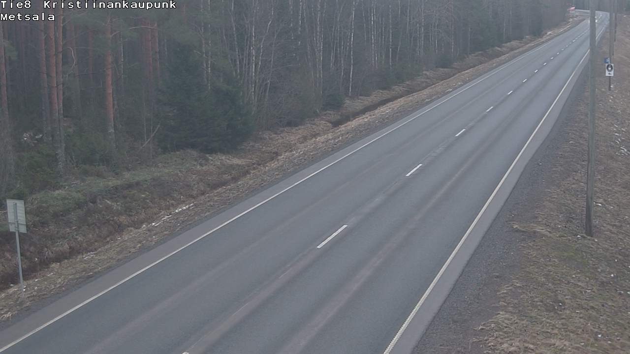 Kelikamerat Kuva Tie 8 Kristiinankaupunki, Metsälä, Kristiinankaupunki, Pohjanmaa