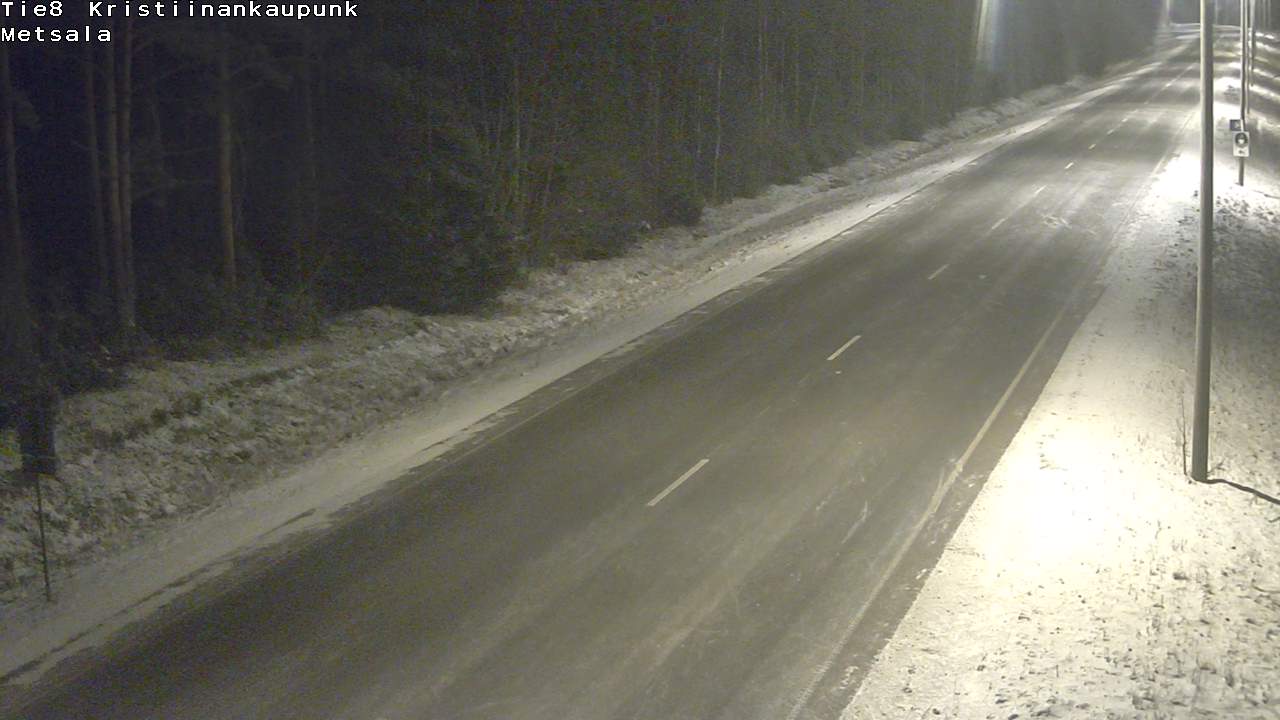 Kelikamerat Kuva Tie 8 Kristiinankaupunki, Metsälä, Kristiinankaupunki, Pohjanmaa