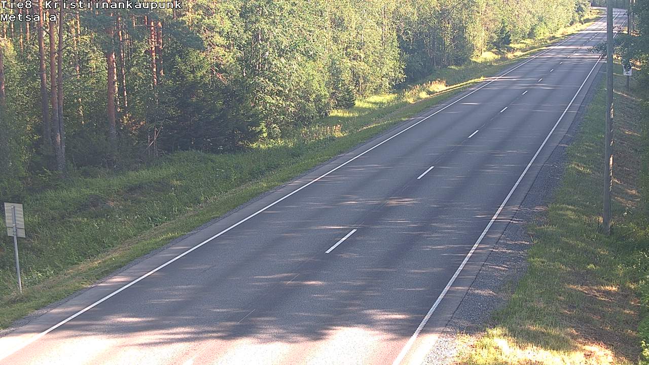 Kelikamerat Kuva Tie 8 Kristiinankaupunki, Metsälä, Kristiinankaupunki, Pohjanmaa