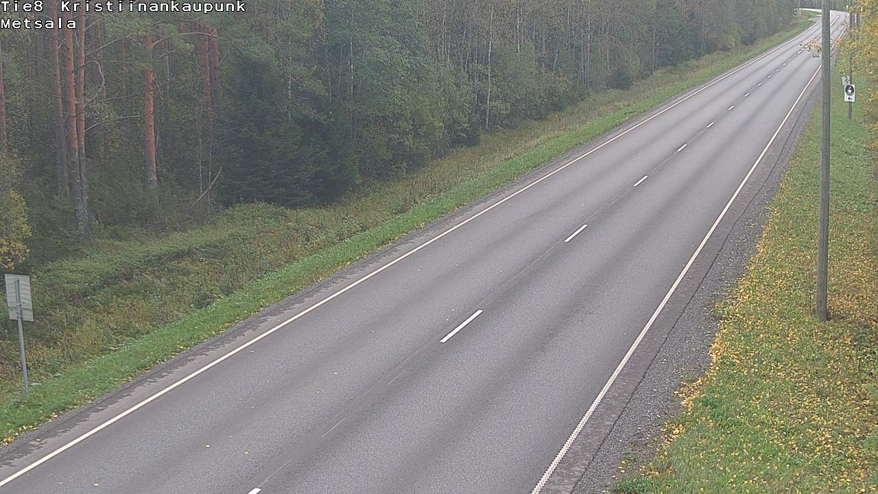 Kelikamerat Kuva Tie 8 Kristiinankaupunki, Metsälä, Kristiinankaupunki, Pohjanmaa