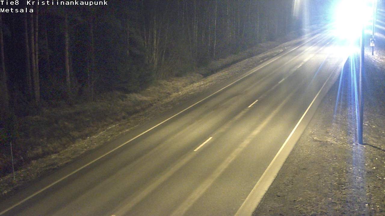 Kelikamerat Kuva Tie 8 Kristiinankaupunki, Metsälä, Kristiinankaupunki, Pohjanmaa