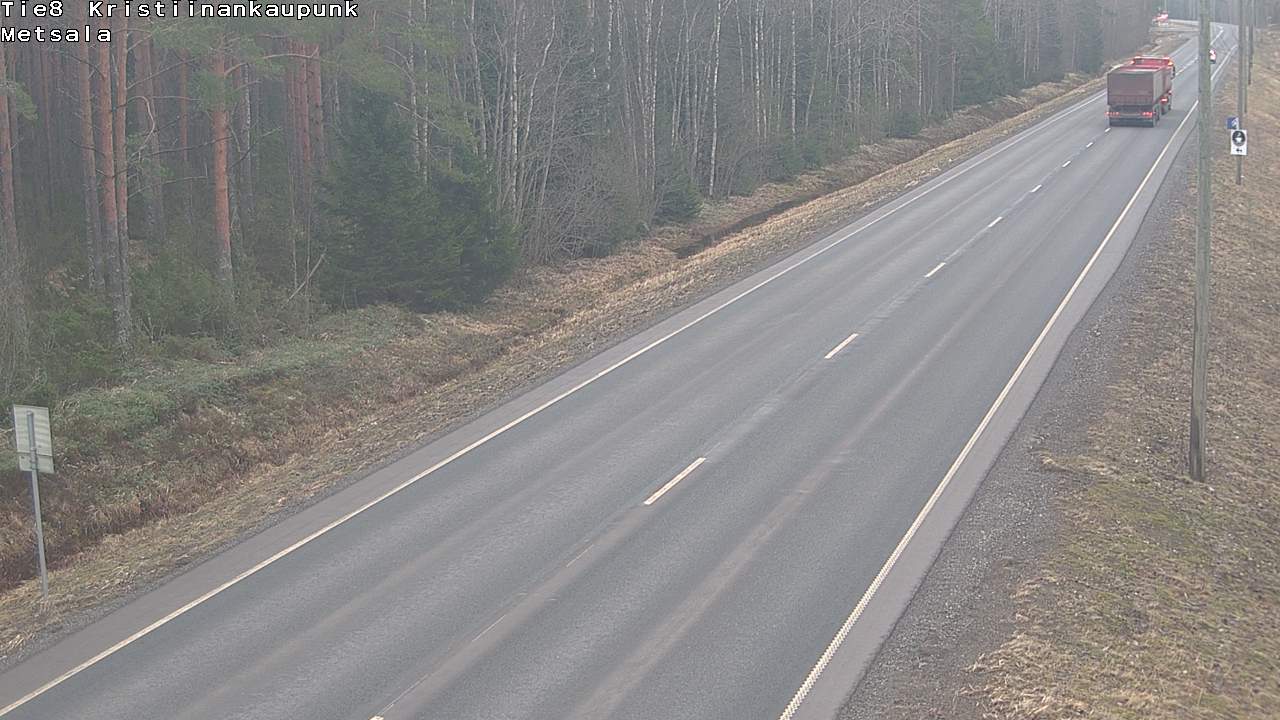 Kelikamerat Kuva Tie 8 Kristiinankaupunki, Metsälä, Kristiinankaupunki, Pohjanmaa