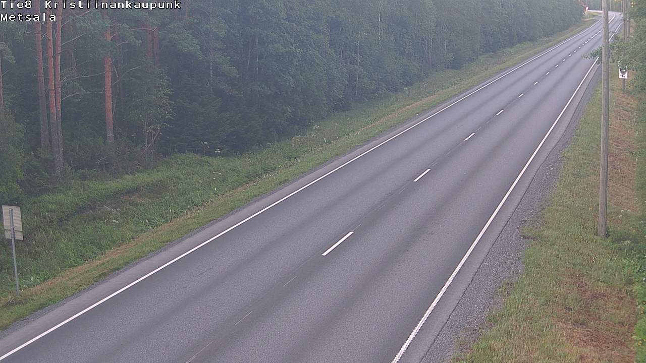 Kelikamerat Kuva Tie 8 Kristiinankaupunki, Metsälä, Kristiinankaupunki, Pohjanmaa