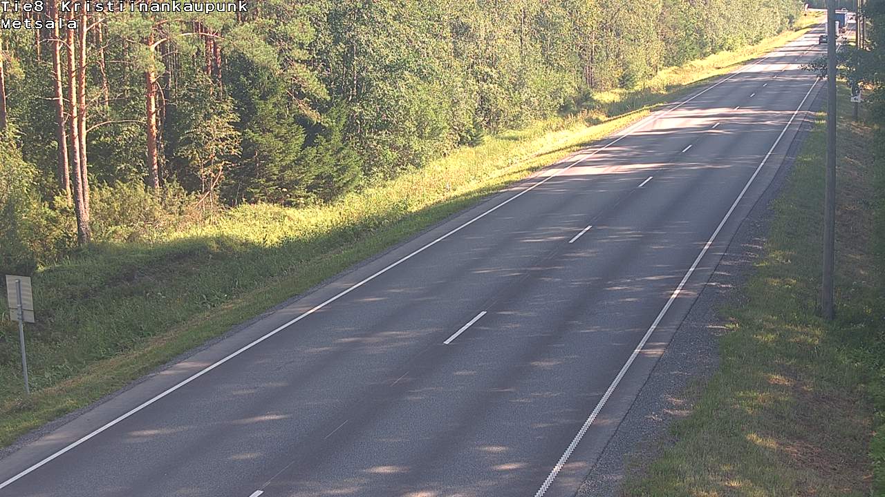 Kelikamerat Kuva Tie 8 Kristiinankaupunki, Metsälä, Kristiinankaupunki, Pohjanmaa