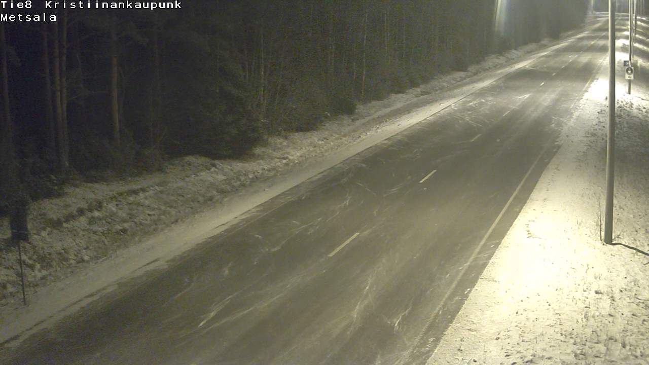 Kelikamerat Kuva Tie 8 Kristiinankaupunki, Metsälä, Kristiinankaupunki, Pohjanmaa