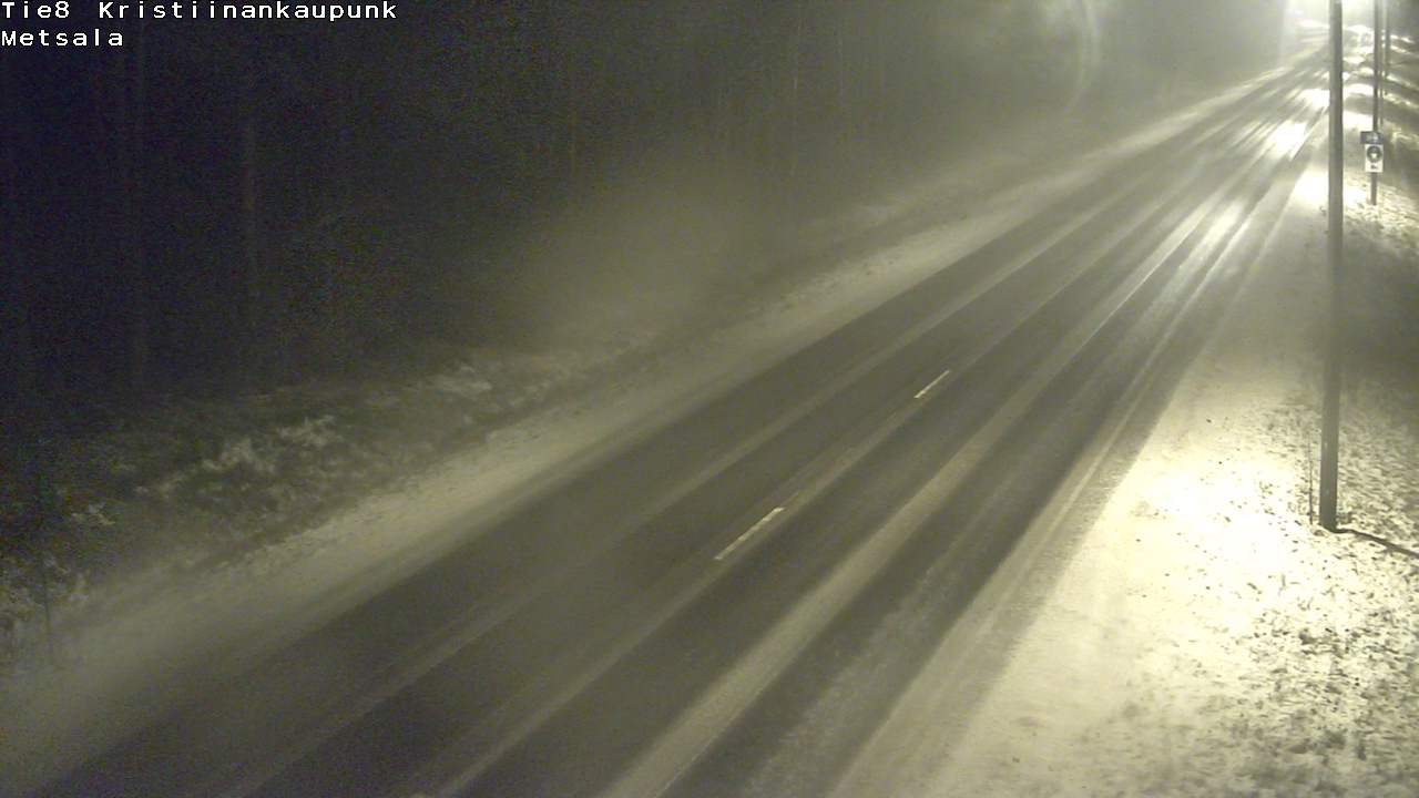 Kelikamerat Kuva Tie 8 Kristiinankaupunki, Metsälä, Kristiinankaupunki, Pohjanmaa