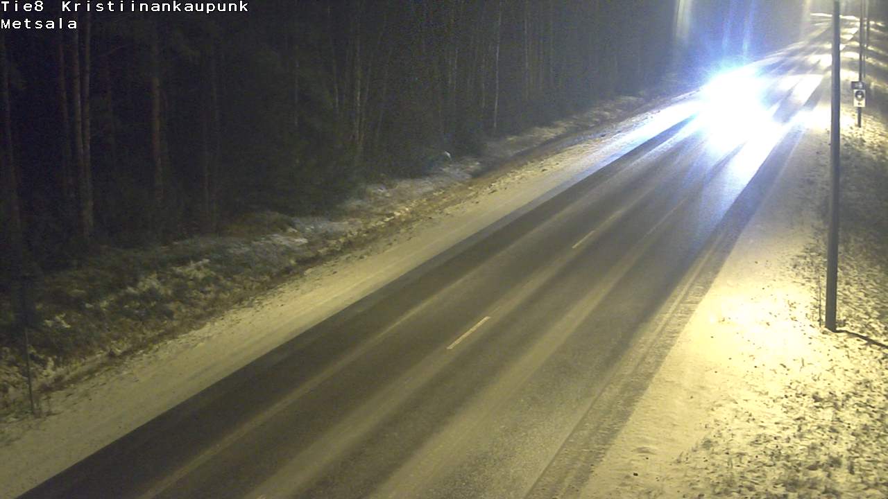 Kelikamerat Kuva Tie 8 Kristiinankaupunki, Metsälä, Kristiinankaupunki, Pohjanmaa