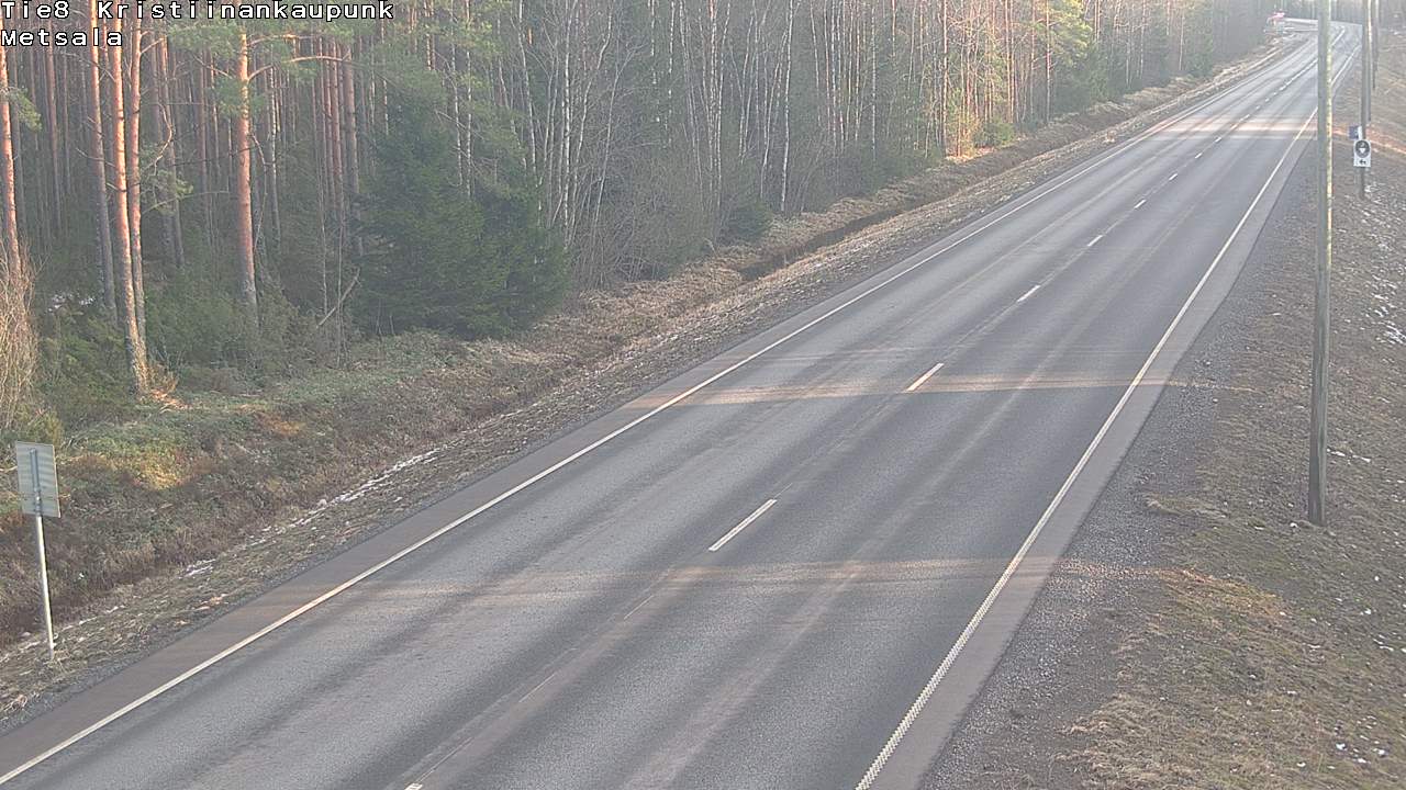 Kelikamerat Kuva Tie 8 Kristiinankaupunki, Metsälä, Kristiinankaupunki, Pohjanmaa