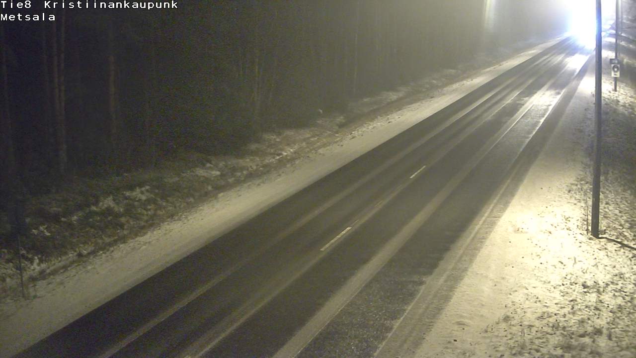 Kelikamerat Kuva Tie 8 Kristiinankaupunki, Metsälä, Kristiinankaupunki, Pohjanmaa